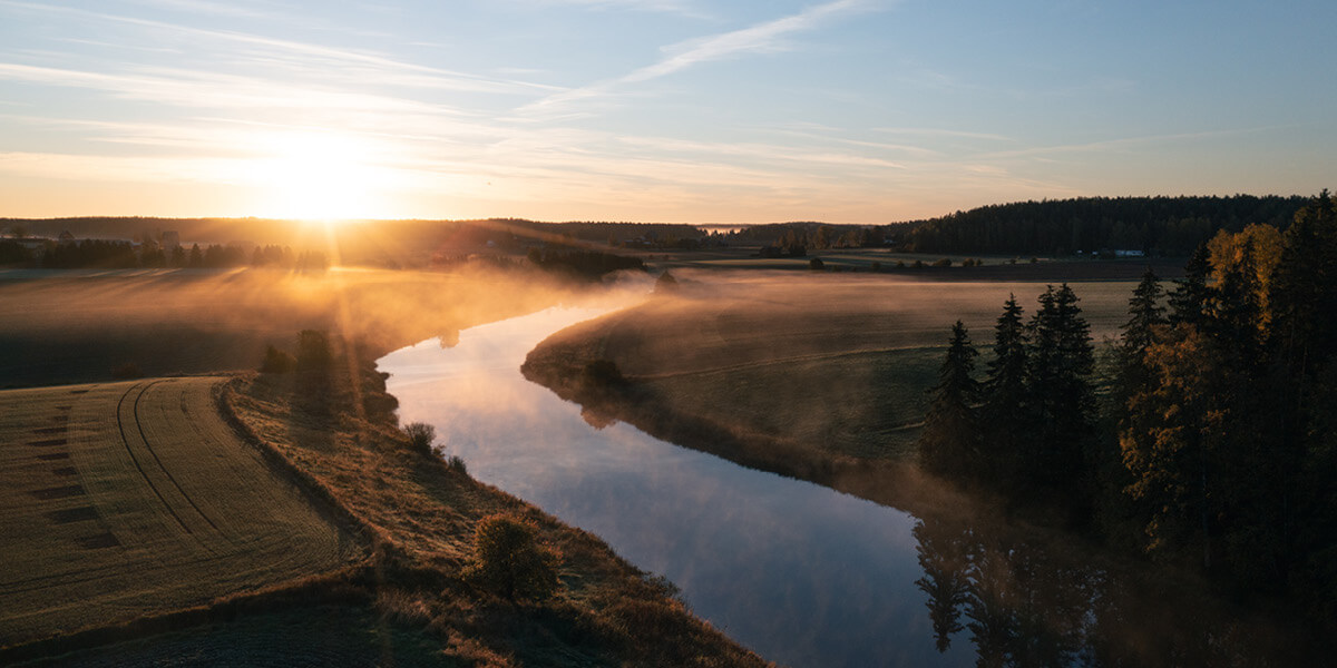 landscape sunset